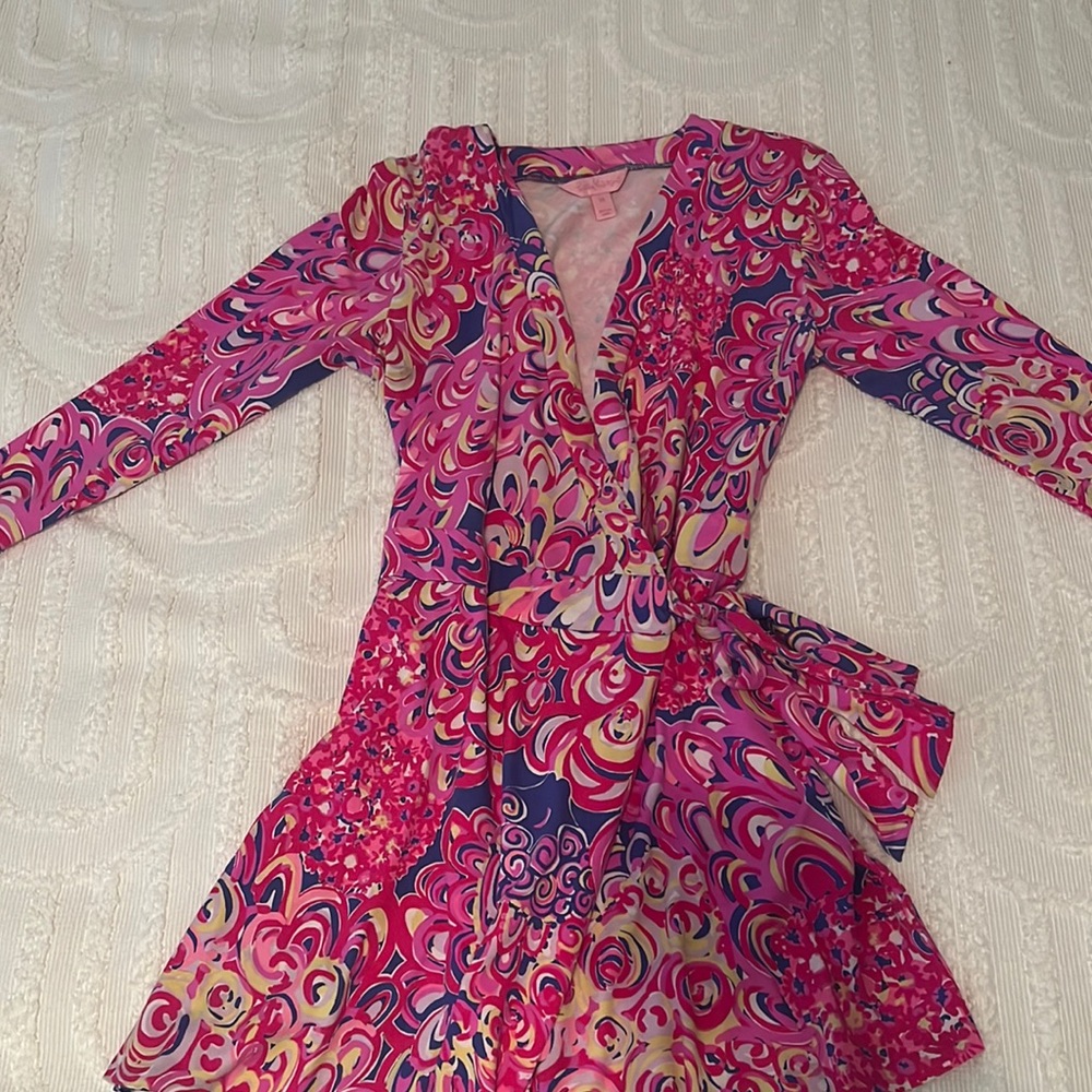 Lilly Pulitzer Wrap Romper Size XS